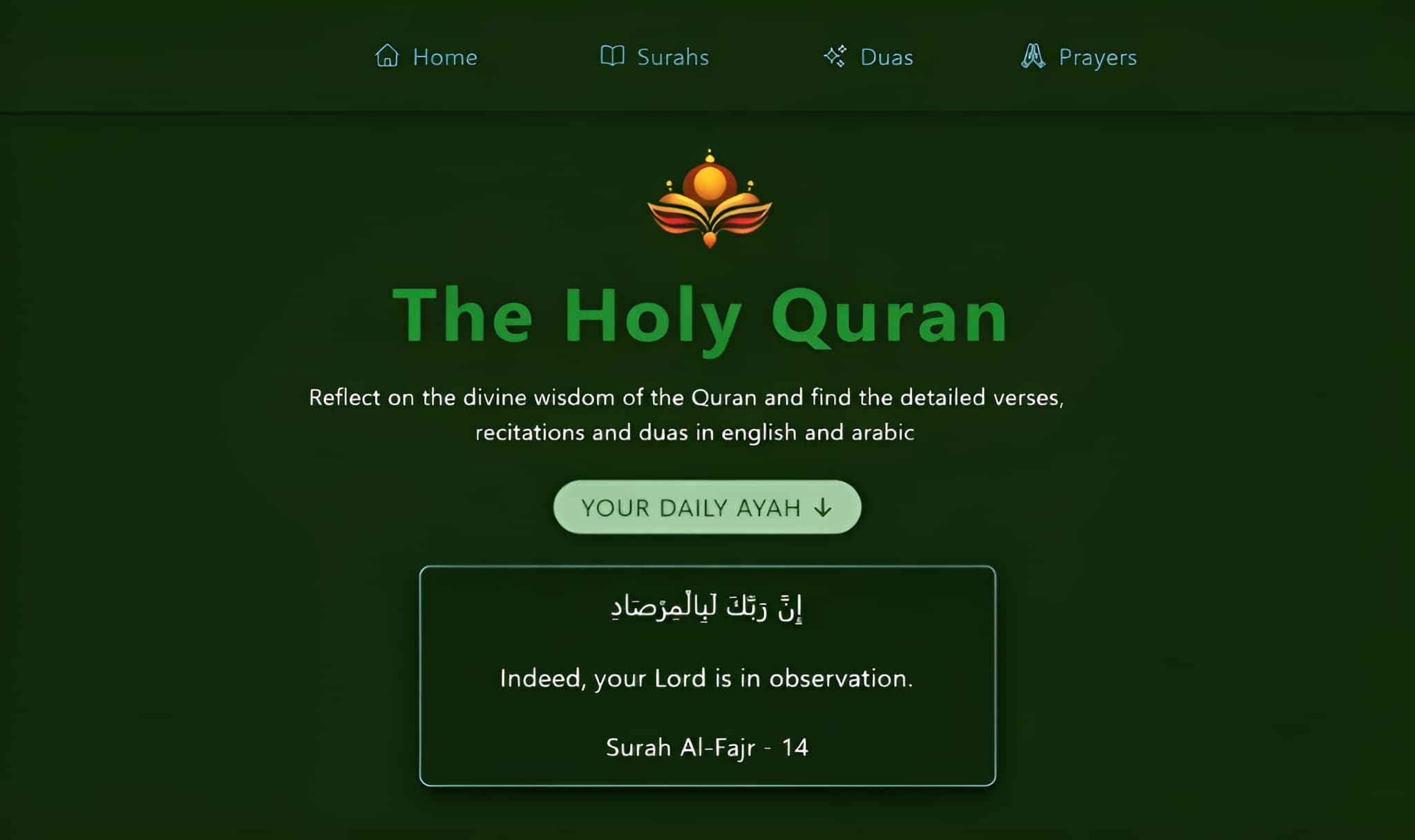 Islamic Foundations website interface for learning about Islam with over 50 active users